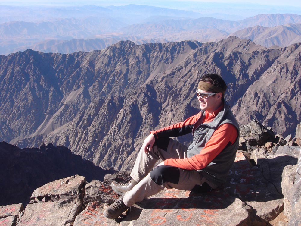 1851 scot on summit toubkal morocco