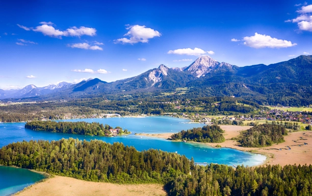 carinthia austria lake faak mittagskogel