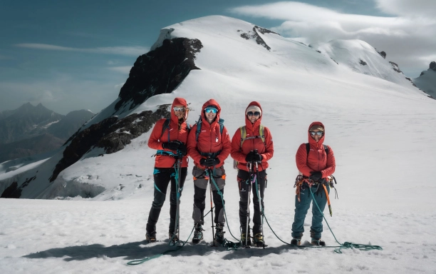 climbing breithorn switzerland