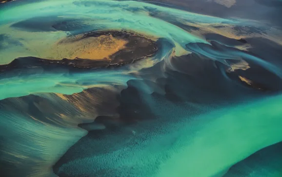 Myrdalsjokull Glacier Iceland